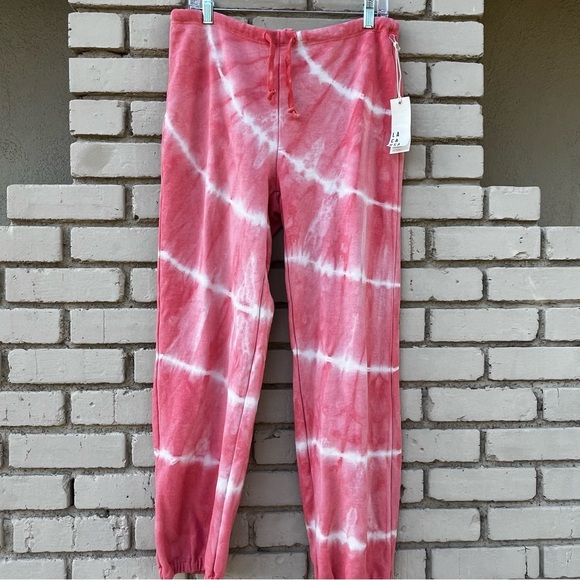 NWT LA CAUSA Tie Dye Matching Set in Grapefruit - Size Medium - Picture 7 of 10
